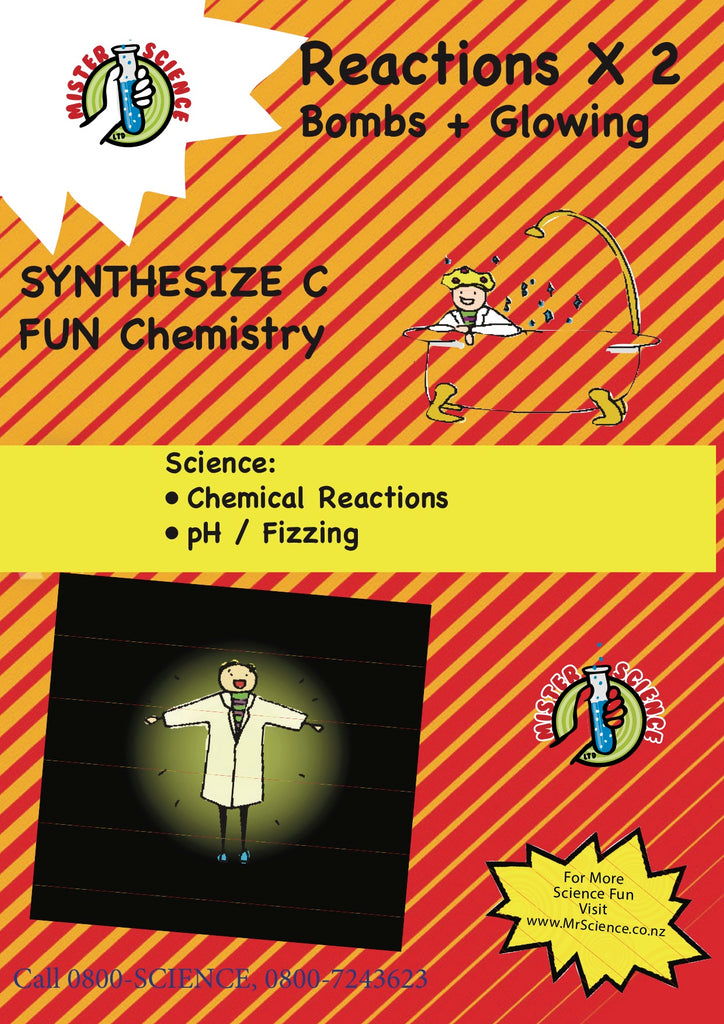 Box C Glowing Chemical, Acids and Bases